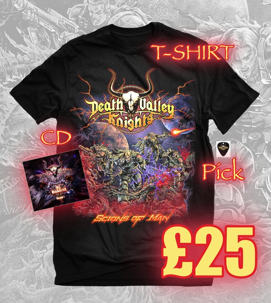 Image of Scions Shirt / CD / Guitar Pick Bundle