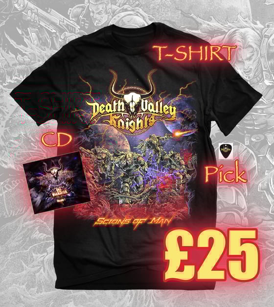 Image of Scions Shirt / CD / Guitar Pick Bundle