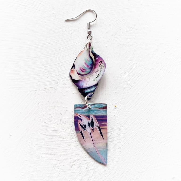 ‘mermaid theatre’ – earrings, singles or set Image 3