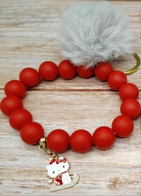 Image 6 of Hello Kitty Red N' White Charmed Bracelets