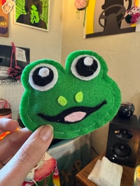 Image 1 of Portland Frog catnip cat toy