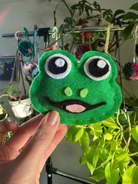 Image 2 of Portland Frog catnip cat toy