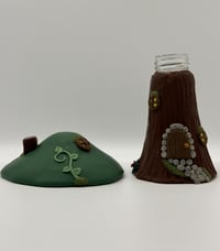 Image 3 of Mushroom Fairy House Jar