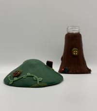 Image 4 of Mushroom Fairy House Jar