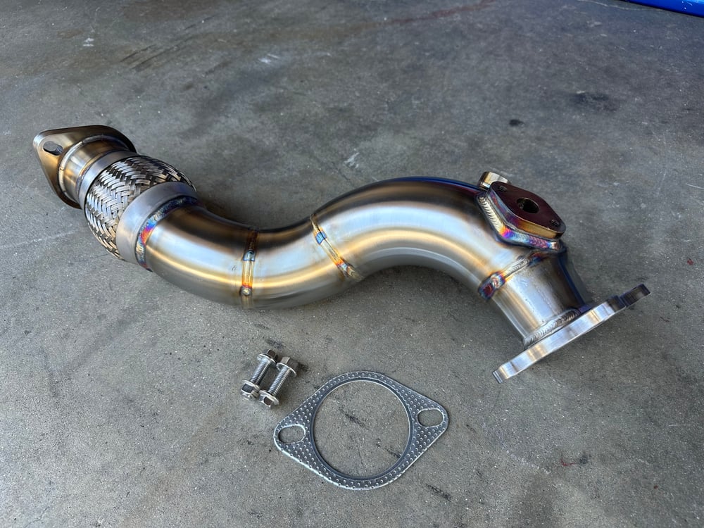 Image of JZX100 Full Flow Stainless Downpipe