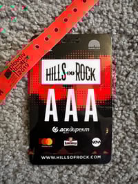 Image 1 of Dope (Hills Of Rock-Plovdiv, Bulgaria) Laminate And Wristband 7.21.2018