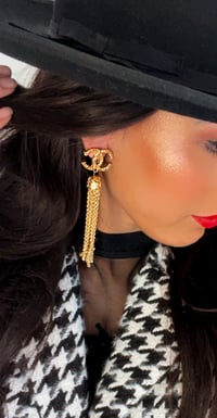 Image 3 of The “Carine” Tassel Earrings 