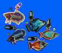 Image 1 of Fish keychains, old designs
