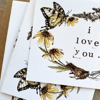 Image 2 of i love you card