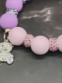 Image 8 of  Charmingly Bear-illiant Silicone Beaded Bracelets