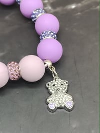 Image 7 of  Charmingly Bear-illiant Silicone Beaded Bracelets