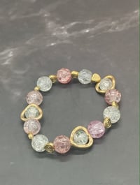 Image 1 of Blush & Gold Harmony Bracelet