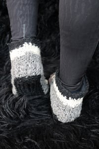 Image 4 of SHORT WOOL KNITWEAR SOCKS | ZIGZAG