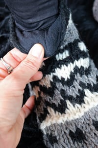 Image 5 of SHORT WOOL KNITWEAR SOCKS | ZIGZAG