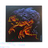 Image 1 of Lurking Ghost - Acrylic Painting