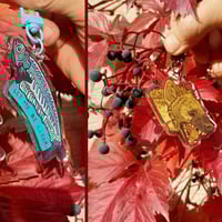 Image 9 of Long fish stickers/keychains/magnets