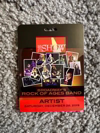 Image 1 of Rock Of Ages Broadway Band (Palm Springs, CA) Laminate 12.28.2019