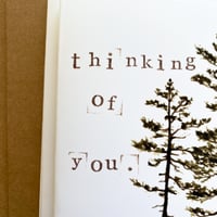 Image 2 of thinking of you card