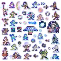 Image 3 of Mega Man IV Sticker/Magnet Sets (53 Pieces)