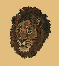 Image 3 of Lion and Hyena keychains/stickers/magnets