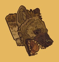 Image 5 of Lion and Hyena keychains/stickers/magnets