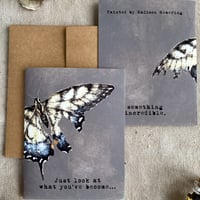 Image 1 of just look at what you've become card