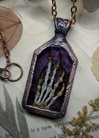 Image 3 of Lizard Claw Shimmer Pendant