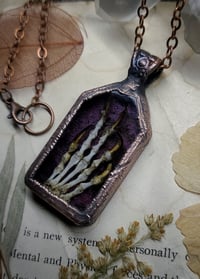 Image 5 of Lizard Claw Shimmer Pendant