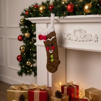 Image 2 of Gingerbread stocking