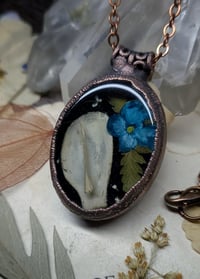 Image 3 of Scapula and Floral Pendant
