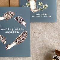 Image 2 of sending morel support card
