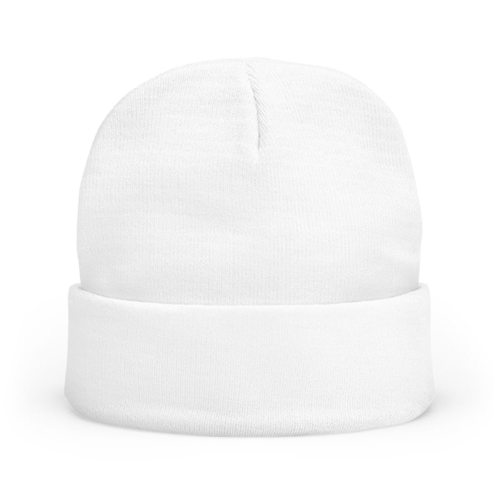 Image of Libra Embroidered Knit Beanie — "All Eyes On" Zodiac Winter Hat