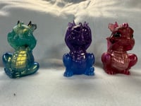 Image 1 of Resin Art See No Evil, Speak no Evil, Hear No Evil Set