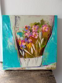 Image 7 of Wild Flowers.. Original Acrylic Painting 