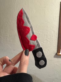 Image 4 of Handmade knife catnip cat toy