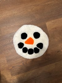 Snowman rug