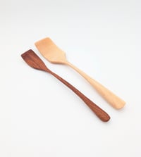Image 1 of Maple and Sapele  Wooden Spatulas