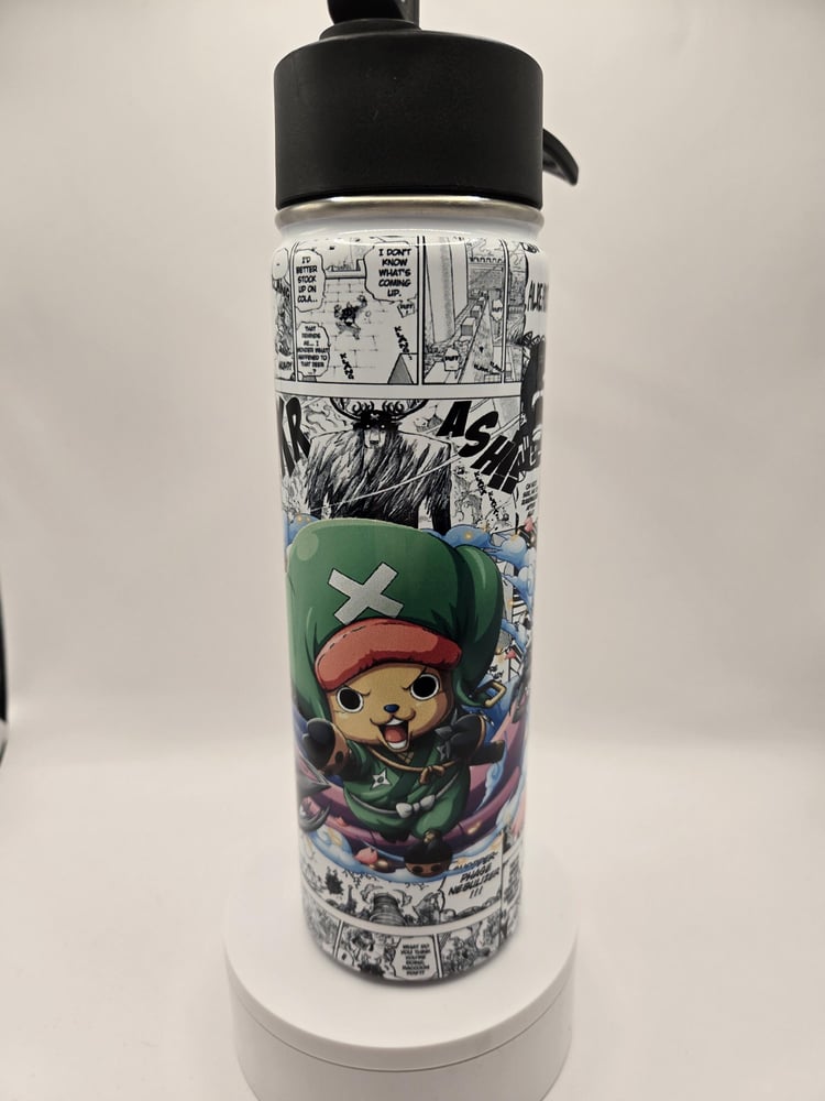 Image of 22oz Anime-Inspired Reindeer Doctor Water Bottle Tumbler