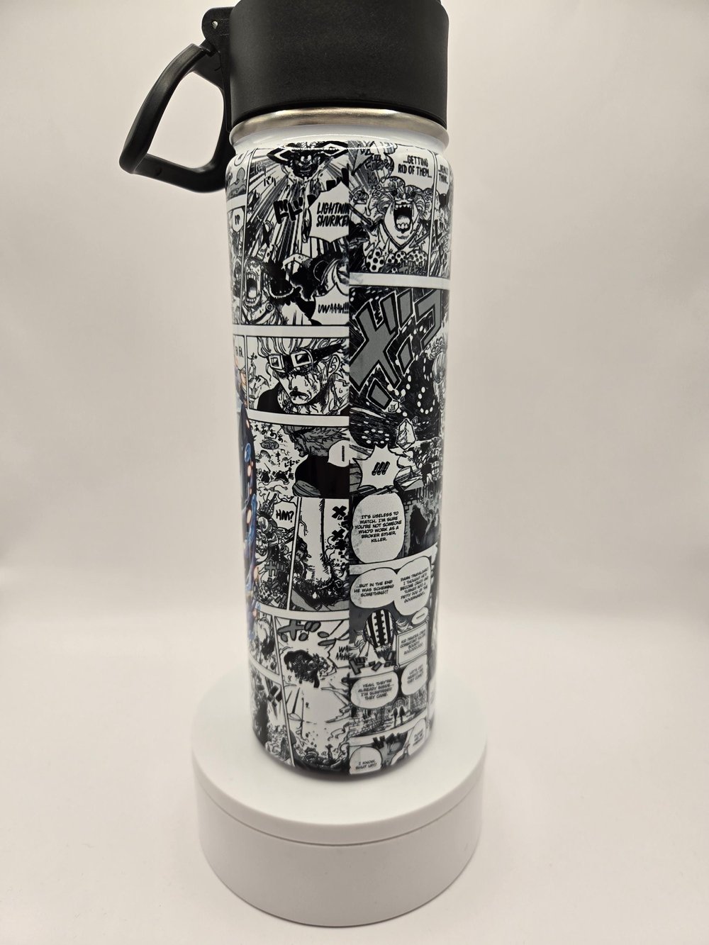 Image of Chaos Captain Energy | Horror-Inspired Fan Art Water Bottle