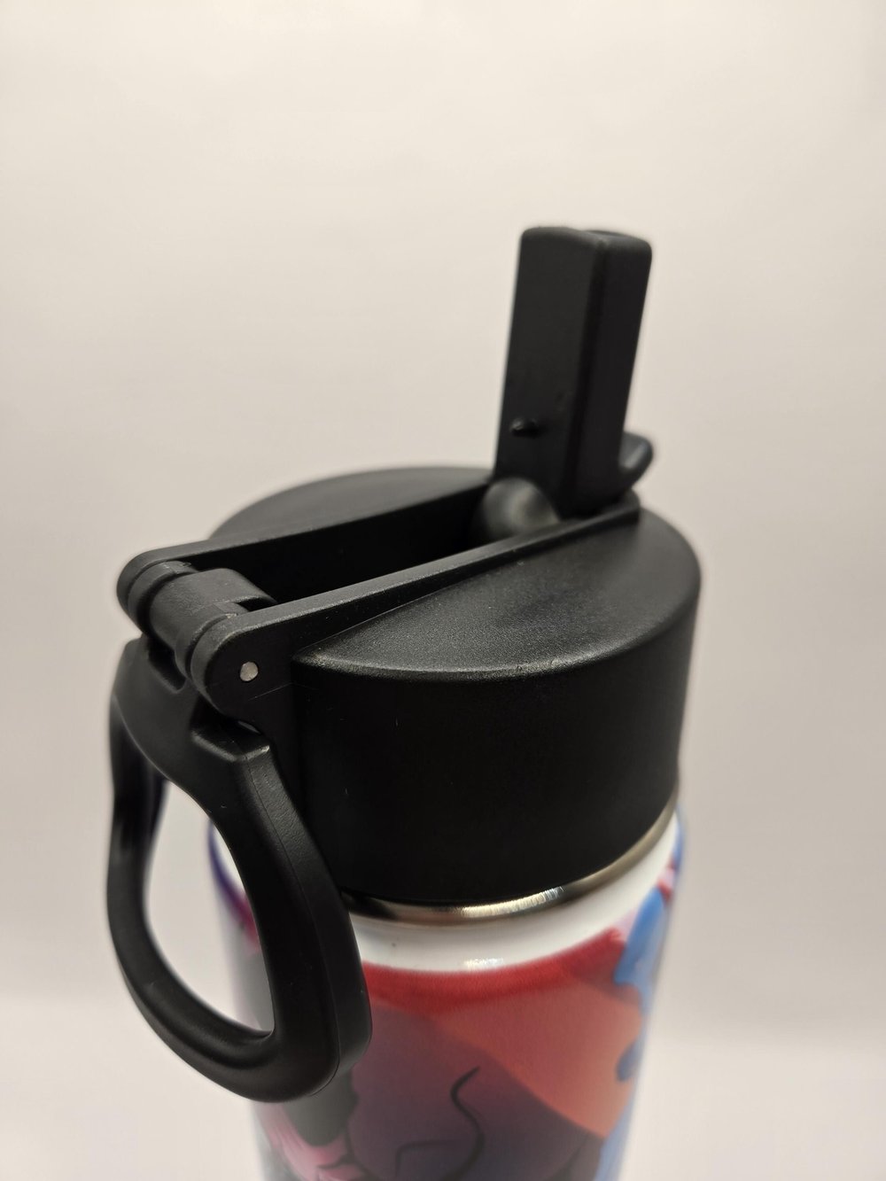 Image of Dark Anime Warrior Tumbler – 22oz Stainless Steel Water Bottle