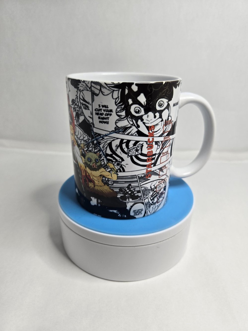 Image of Anime Slayer 11oz Coffee Mug – Sip with Heroic Energy