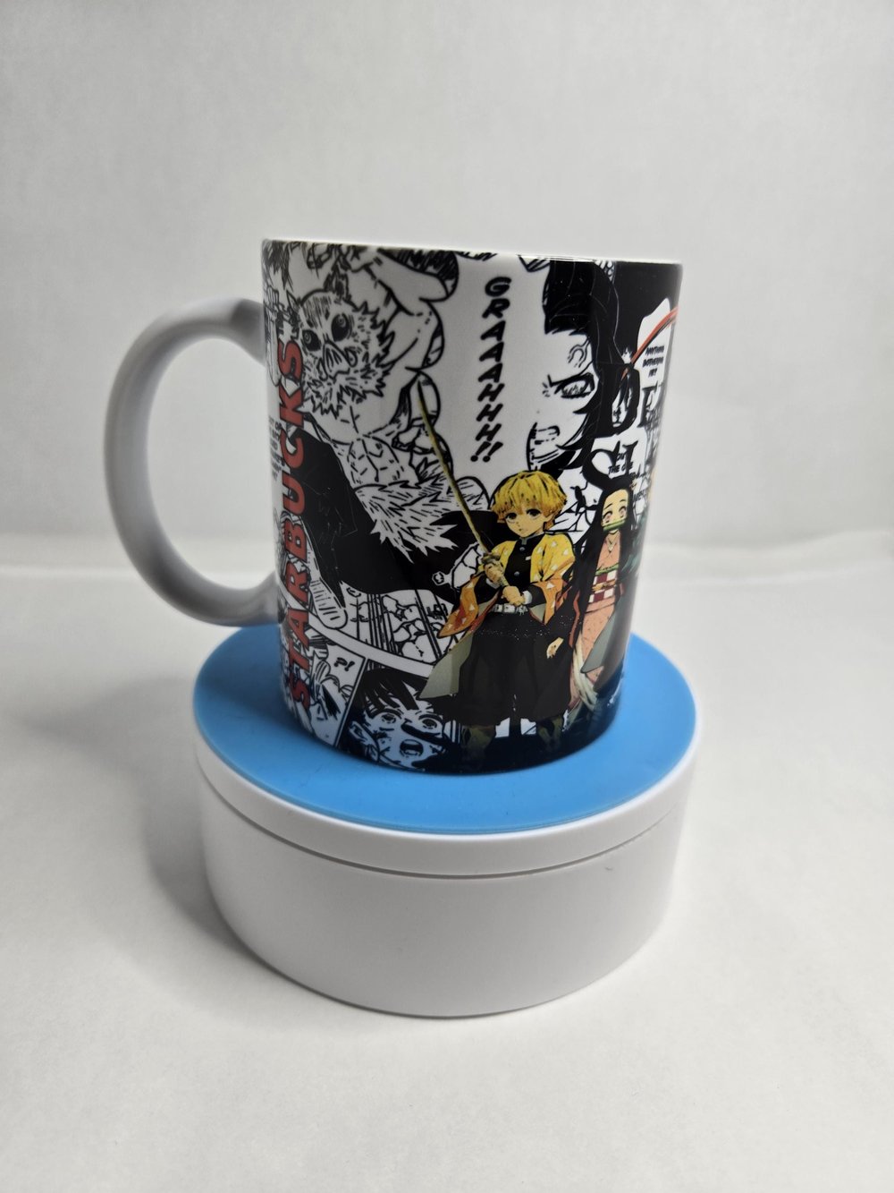 Image of Anime Slayer 11oz Coffee Mug – Sip with Heroic Energy