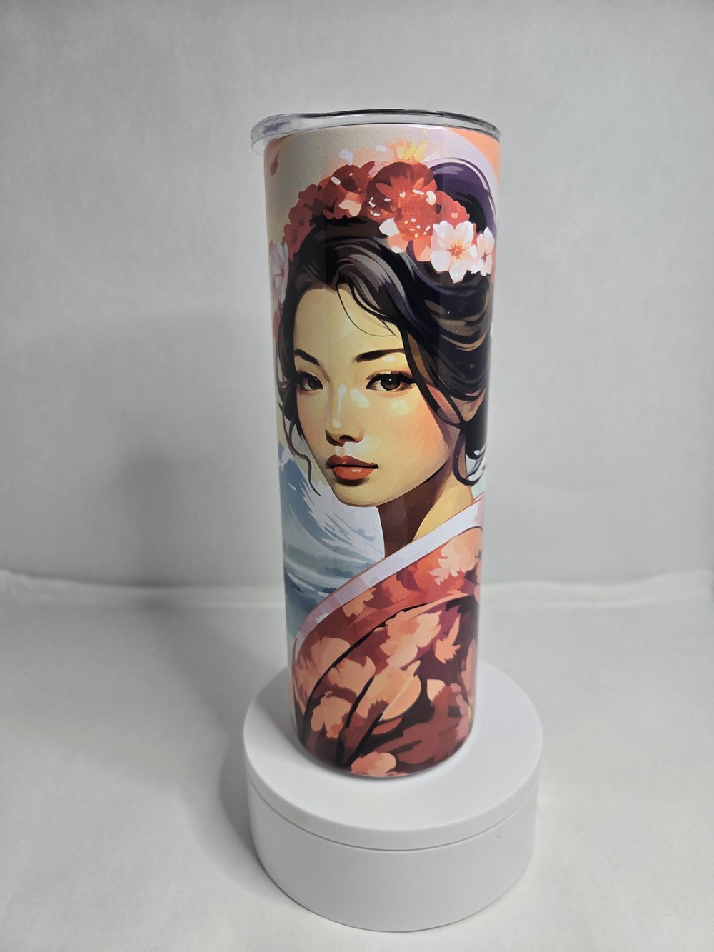 Image of Geisha Glam & Giggle Juice! 30oz Tumbler for Your Hydration Shenanigans