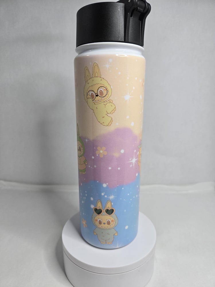 Image of Hydrate with a Dash of "Labubu" 22oz Tumbler for Your Thirsty Adventures!