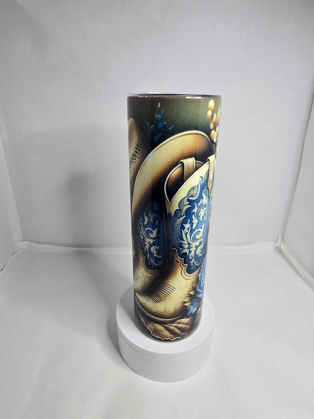 Image of Yeehaw Hydration! 30oz Cowboy Hat & Boots Tumbler