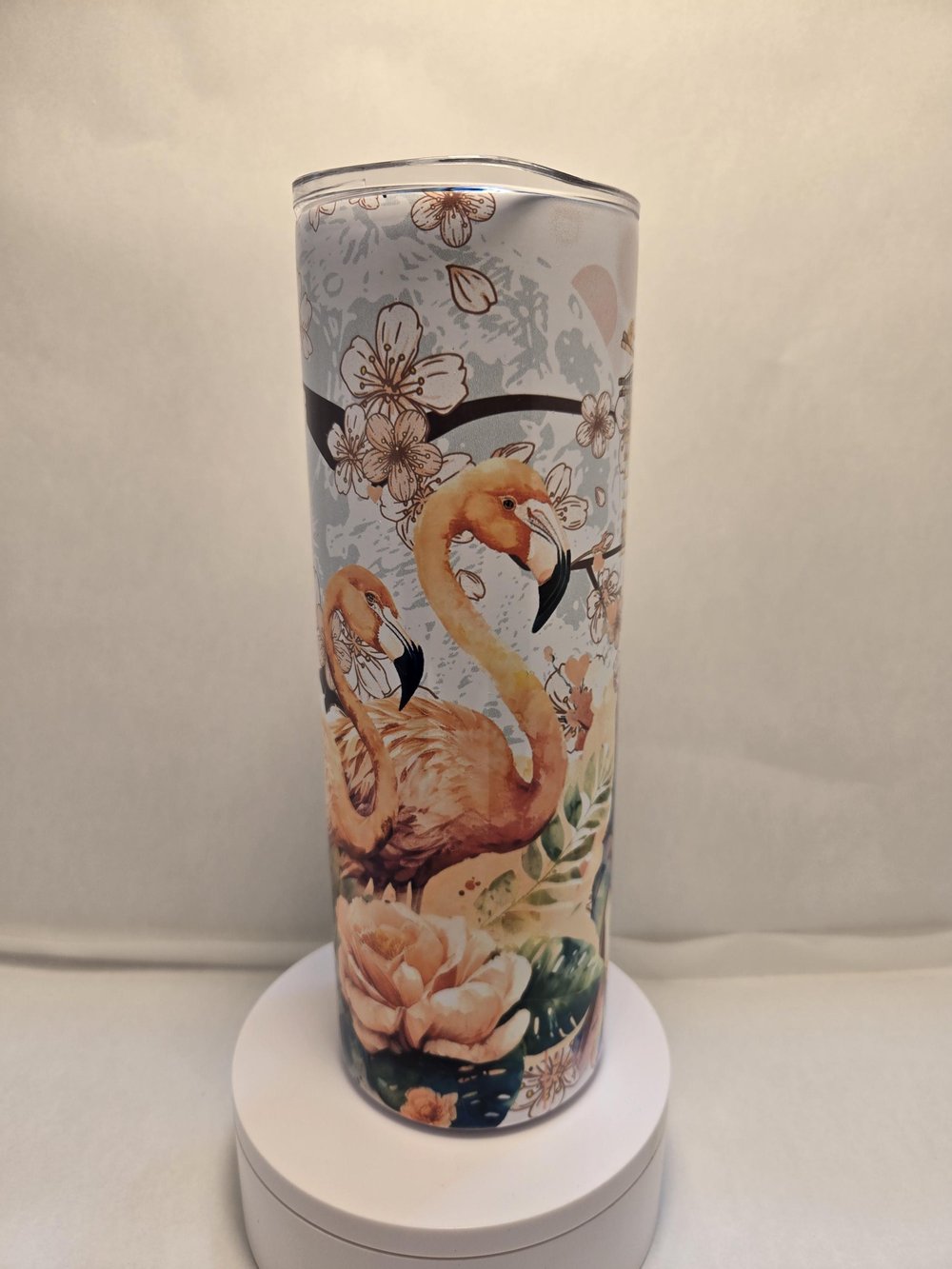 Image of Sakura Geisha 20oz Tumbler – Elegant Japanese-Inspired Insulated Drinkware
