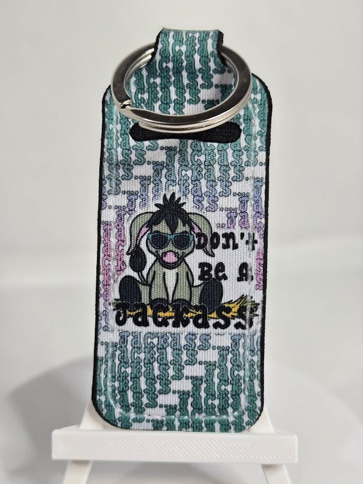 Image of Don't Be a Jackass - Sublimated Chapstick Holder