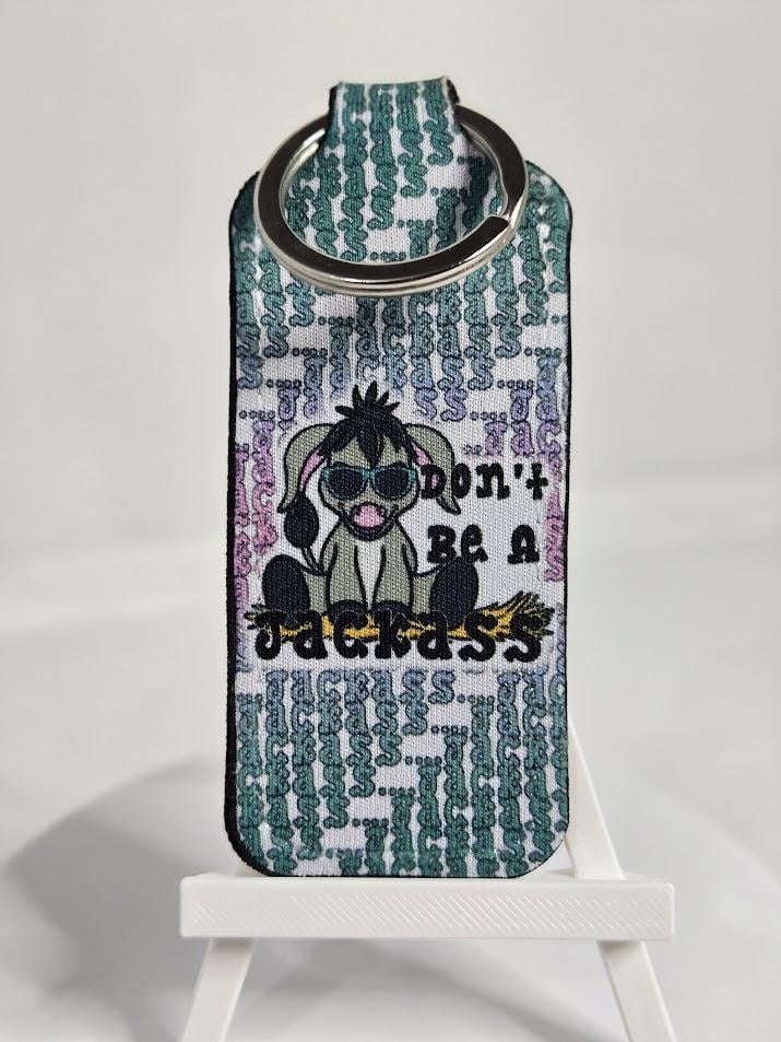 Image of Don't Be a Jackass - Sublimated Chapstick Holder