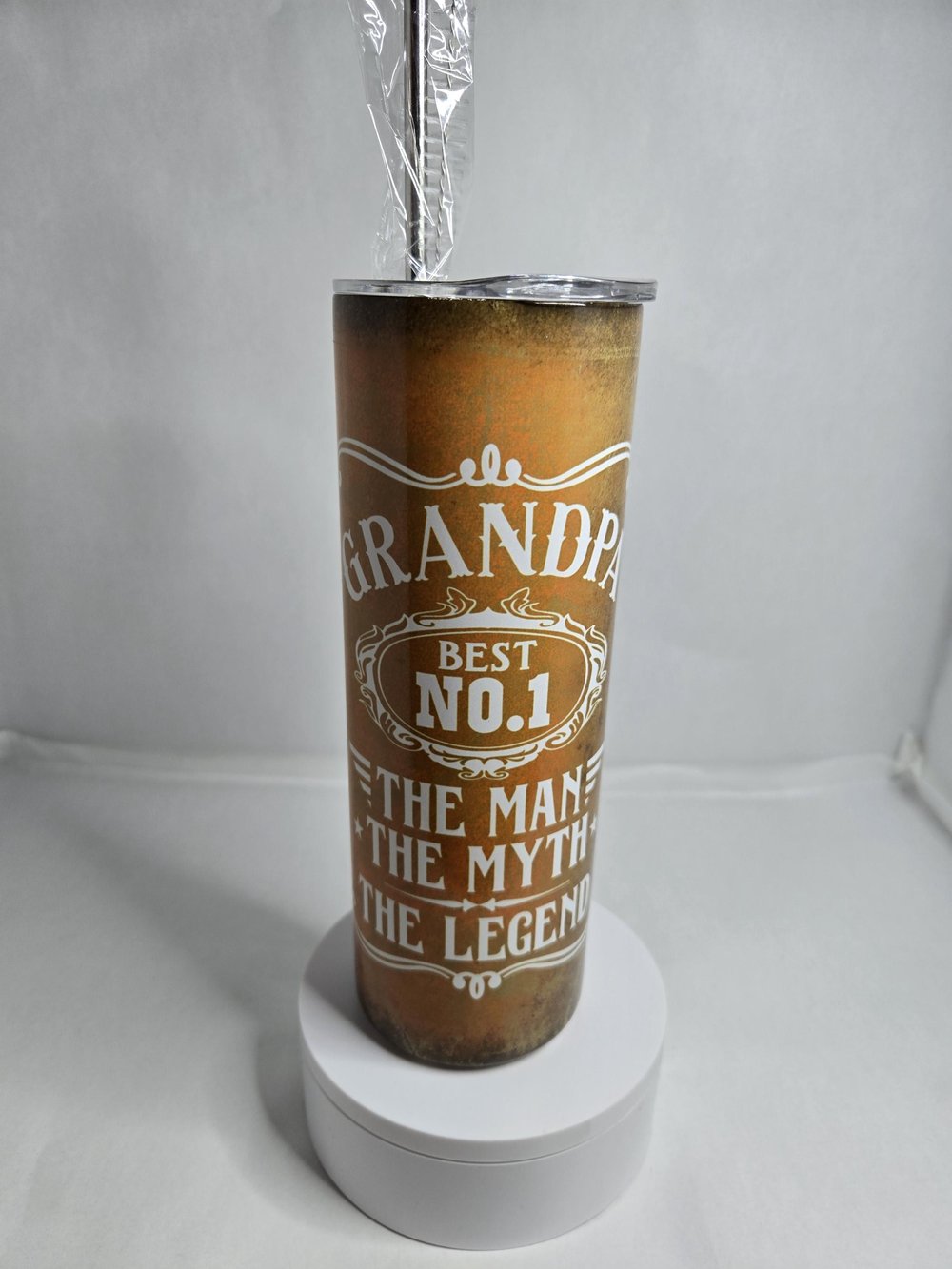 Image of Grandpa: The Man, The Myth, The Legend - Tumbler – Because Grandpa is Basically a Rock Star