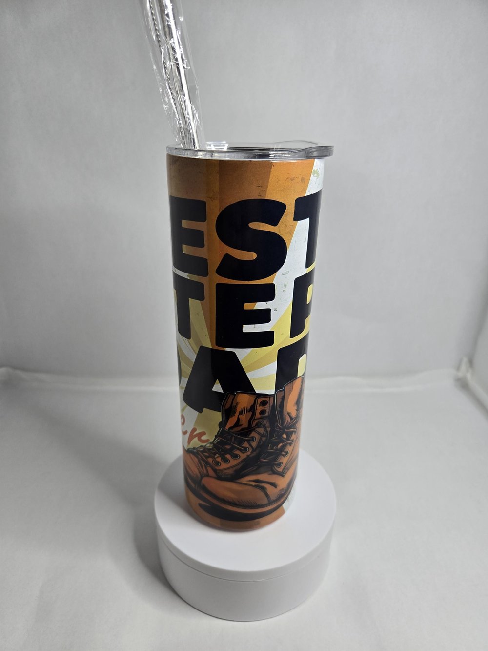 Image of Best Step Dad Ever - Tumbler – For the Guy Who Works Hard, Loves Harder